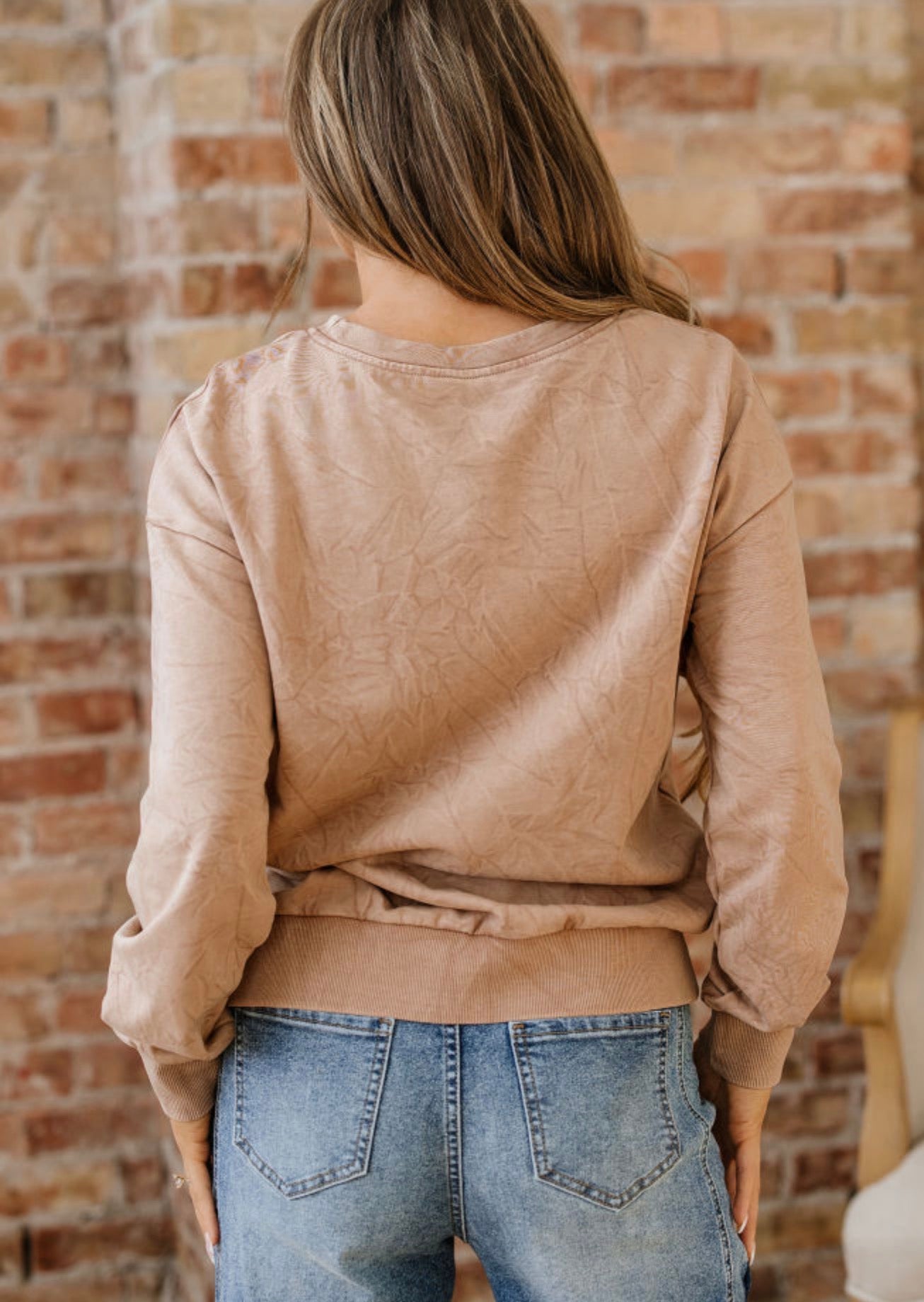 Saved by Grace Embroidered Sweatshirt