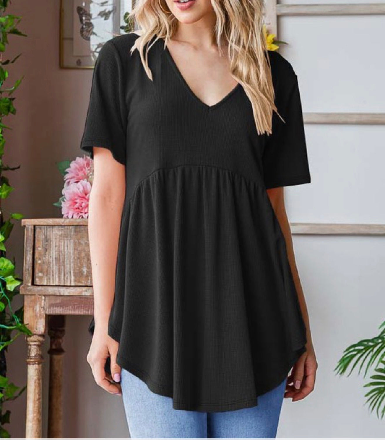 Babydoll flowy Tee
