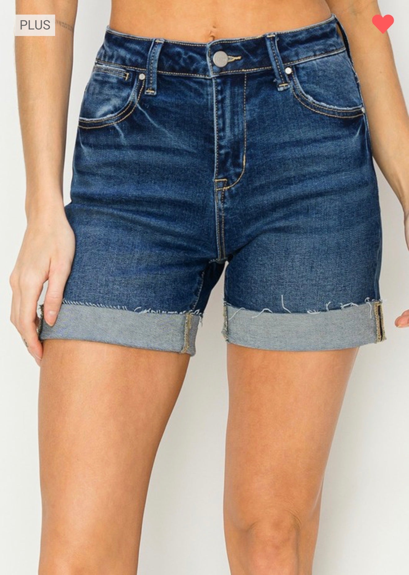 Risen High Rise cuffed Short